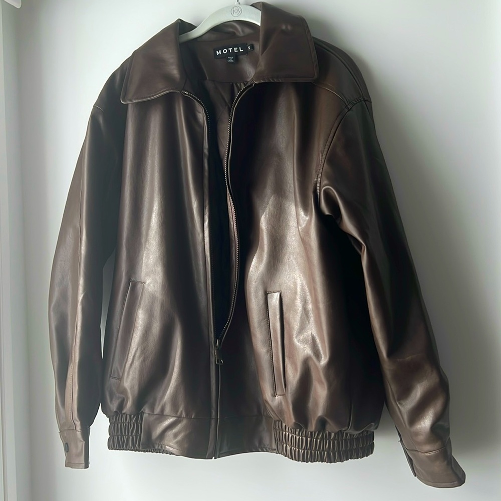Motel X Olivia Neill Cavita Jacket in brown